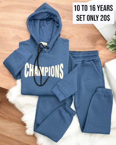 Blue Champion Jogging Set