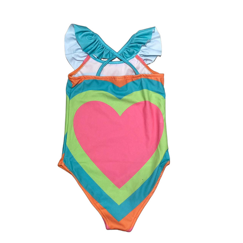 Heart one-piece swimsuit