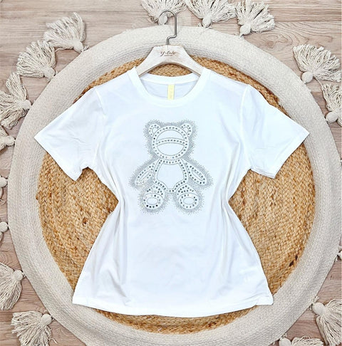 Gem Teddy Bear T-shirt S-2