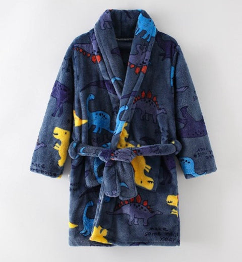 Dinosaur Kids Robe