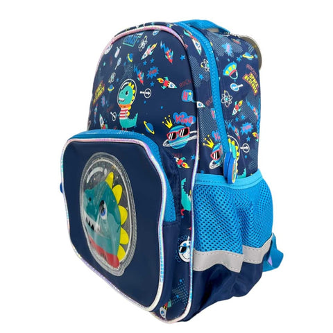 Blue Dinosaur Backpack 4