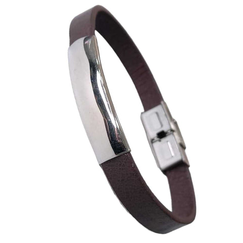 Brown Leather Bracelet 1