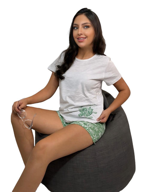 Turtle Shorts Pj