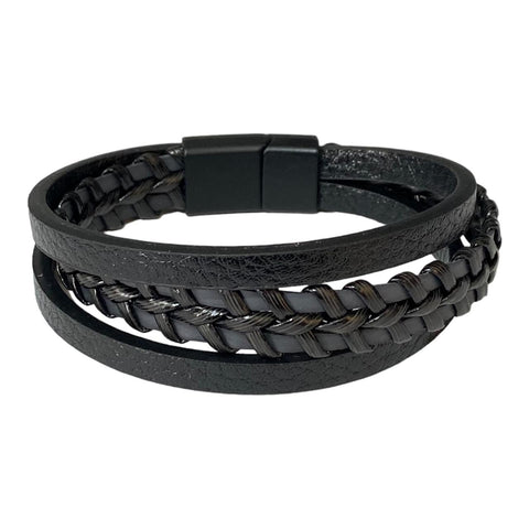 Braided Leather Bracelet 1