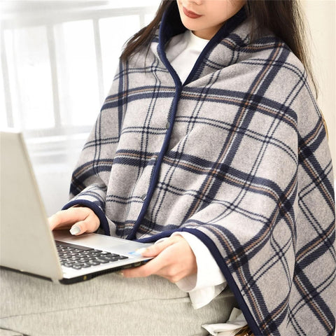 Patterned Hoodie Blanket