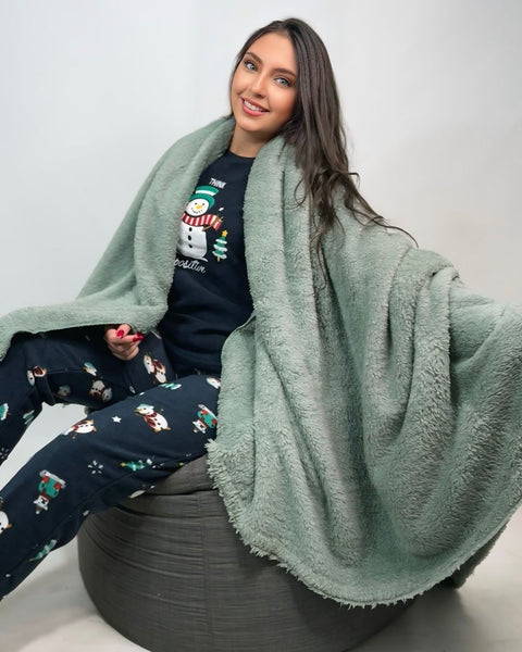 Green Cozy Blanket