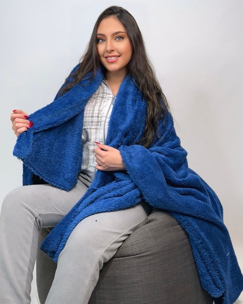 Blue Cozy Blankets