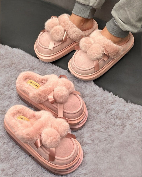 Pink Cozy Slippers