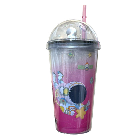 Outer Space Confetti Dome Tumbler S-4