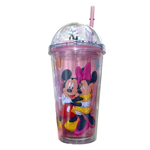 Mickey and Minnie Confetti Dome Tumbler