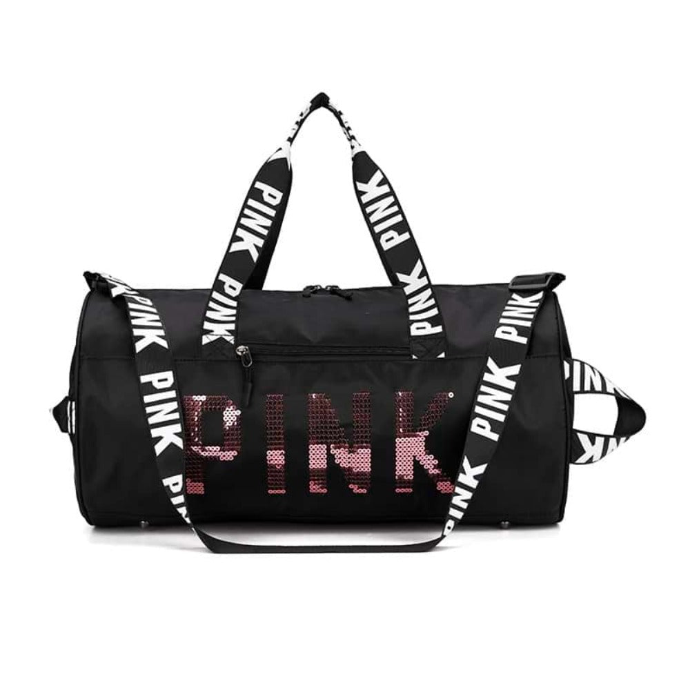 Pink gym online backpack